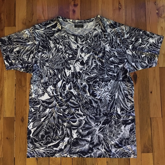 zara man printed t shirts